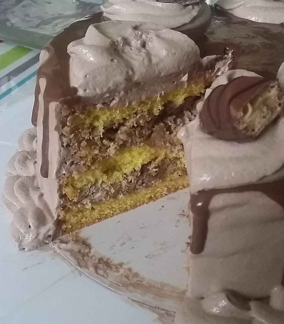 Layer cake essai coupé