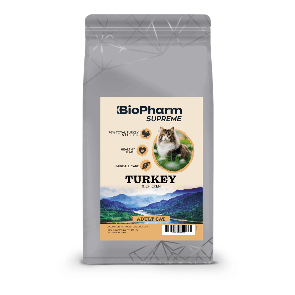 BioPharm Supreme Cat Poultry (baromfi) adult