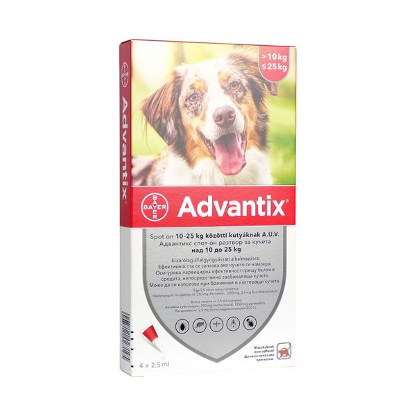 Thumbnail: Advantix® kutyáknak 4 pipetta