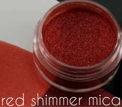 red shimmer mica