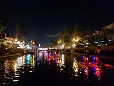 Holiday Travels: Hydrobike through Alamitos Bay
