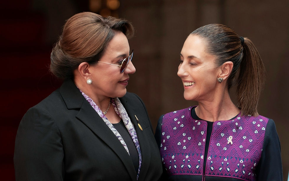 Liderazgo Femenino en la Diplomacia: Sheinbaum y Xiomara Castro Impulsan la Cooperación Regional en Palacio Nacional