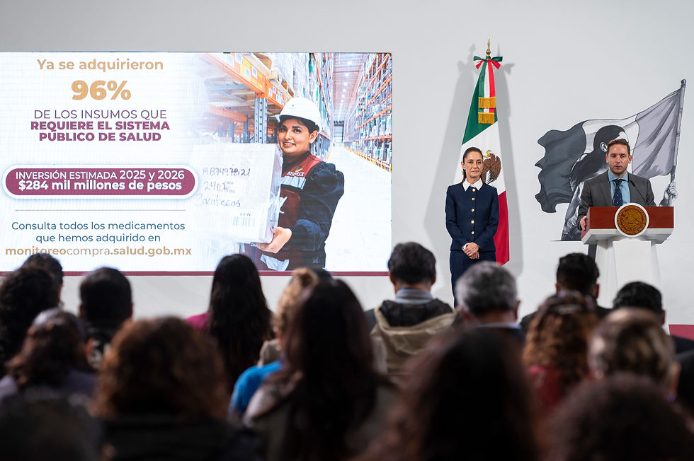 RUTAS DE LA SALUD Y ABASTO DE MEDICAMENTOS