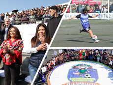 Niñas y niños de las 16 alcaldías celebran el cierre del torneo comunitario previo a la Copa Mundial de la FIFA 2026.