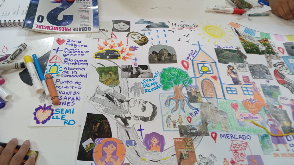 taller Culturas de Paz y Protocolos de Seguridad para Centros Culturales y Educativos.