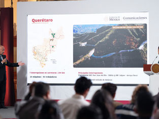 SICT Vías Federales en Cifras: Más de 126 Mil M³ de Escombros Retirados y 478 Trabajadores en 5 Estados Afectados