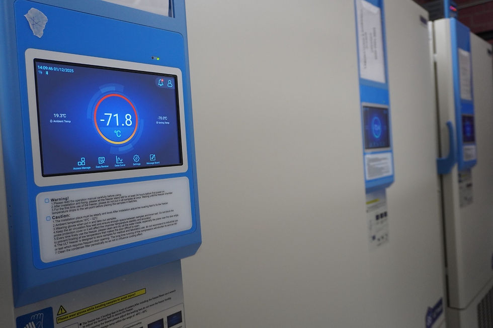 Autoridades inauguran el nuevo Biobanco del INSP, pieza clave para la investigación científica nacional.