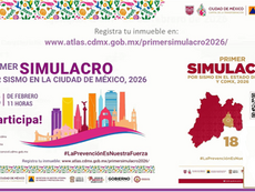 Detalles técnicos y horarios del Primer Simulacro Metropolitano 2026