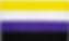 BANDERA DEL ORGULLO NO BINARIO
