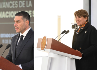 La presidenta de México encabeza la reunión de seguridad acompañada de la Gobernadora Delfina Gómez logrando cifras de reducción sin precedentes en homicidios y extorsiones mediante la coordinación interinstitucional.
