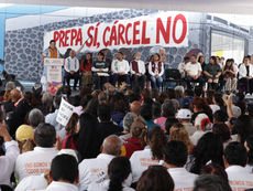 La Jefa de Gobierno de la Ciudad de México encabeza el acto conmemorativo en el plantel Casa Libertad de la UACM, donde se anunció el plan de infraestructura educativa para las periferias de la capital