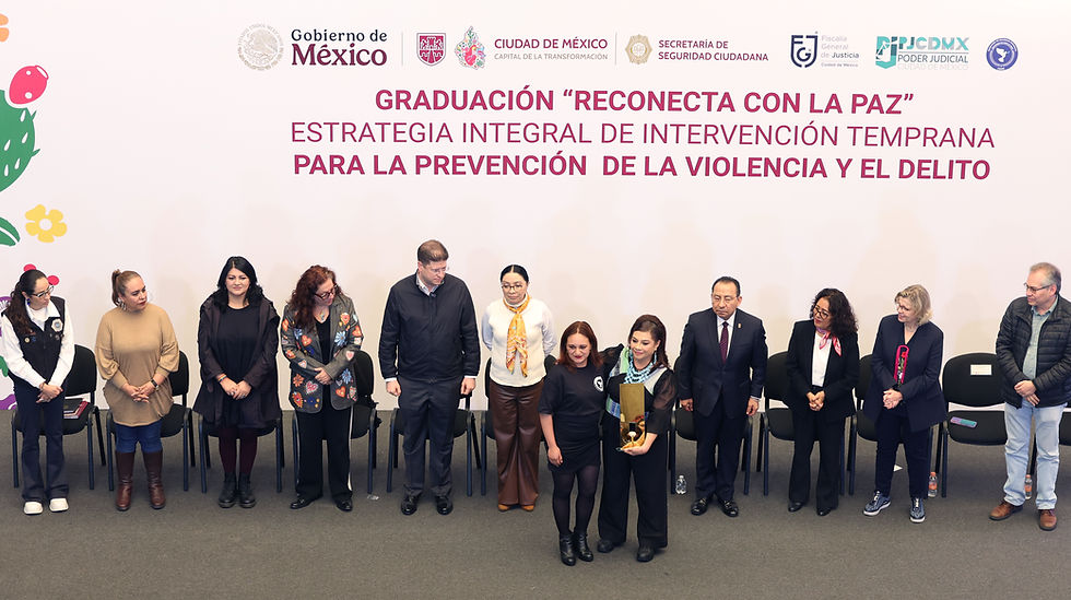 GRADUADOS DEL PROGRAMA "RECONECTA POR LA PAZ"