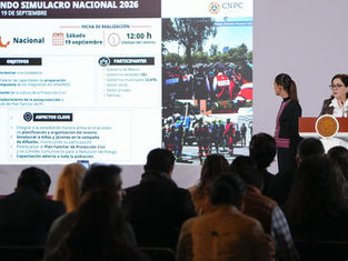 Alistan los detalles para el segundo simulacro nacional