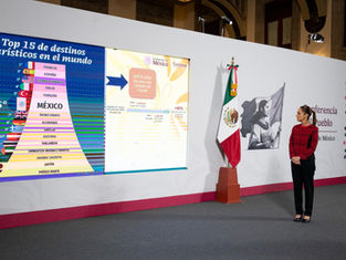 México está de moda: Crecimiento histórico con prosperidad compartida rumbo al 5to lugar más visitado del mundo, secretaria Josefina Rodríguez
