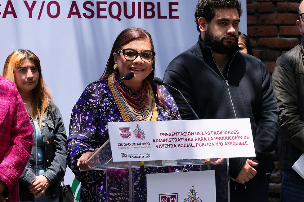 JEFA DE GOBIERNO VA POR VIVIENDA ASEQUIBLE