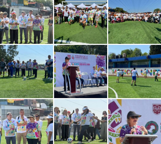 Impulsan la salud deportiva con la rehabilitación de canchas en Iztacalco rumbo al Mundial