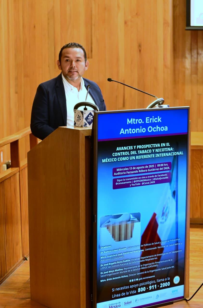 Erick Antonio Ochoa, director general de Salud Justa Mx