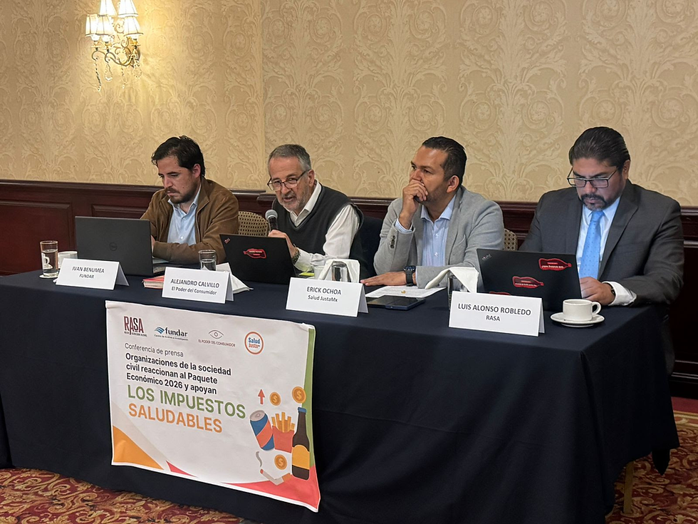Organizaciones civiles piden más impuestos a productos dañinos: el tabaco y el alcohol
