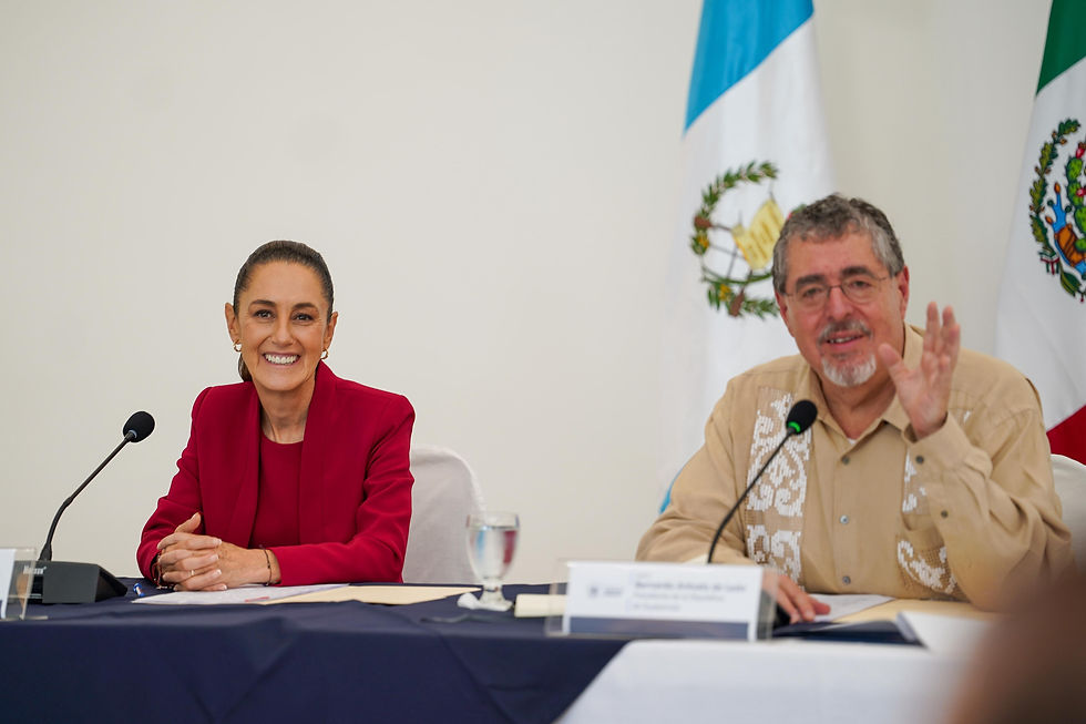 avanzar en la interconexión ferroviaria, uniendo el proyecto del Tren Maya con Guatemala.