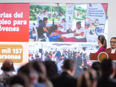 Rosa Icela Rodríguez, secretaria de Gobernación presenta en Las Mañaneras del Pueblo, ferias del empleo para las juventudes