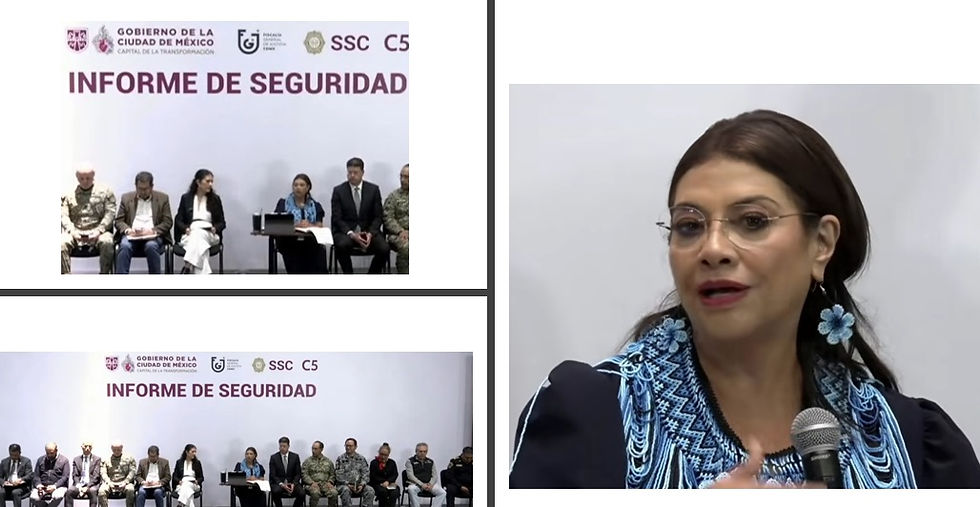 Autoridades de la Ciudad de México presentan los avances en materia de seguridad, destacando una reducción histórica en la incidencia delictiva y operativos coordinados en las alcaldías.