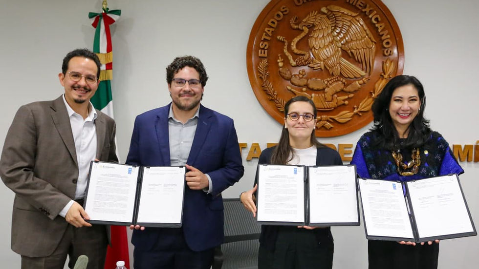 La firma del Memorando de Entendimiento entre la Secretaría de Economía y PNUD marca el inicio de una etapa de cooperación técnica enfocada en fortalecer la innovación productiva y el desarrollo sostenible en el país.
