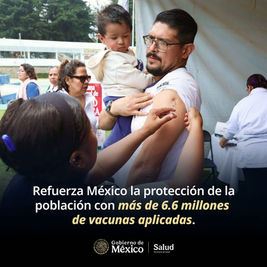 Al 22 de mayo se han aplicado 6,634,587 dosis