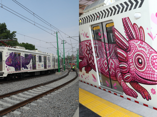 La Jefa de Gobierno de la Ciudad de México, Clara Brugada Molina, recorre las instalaciones modernizadas de la terminal Taxqueña junto a los nuevos trenes de última generación.