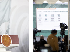 La Presidenta Claudia Sheinbaum presenta los avances de la Estrategia Nacional de Seguridad en Baja California desde el Cuartel General de la 2ª Zona Militar.