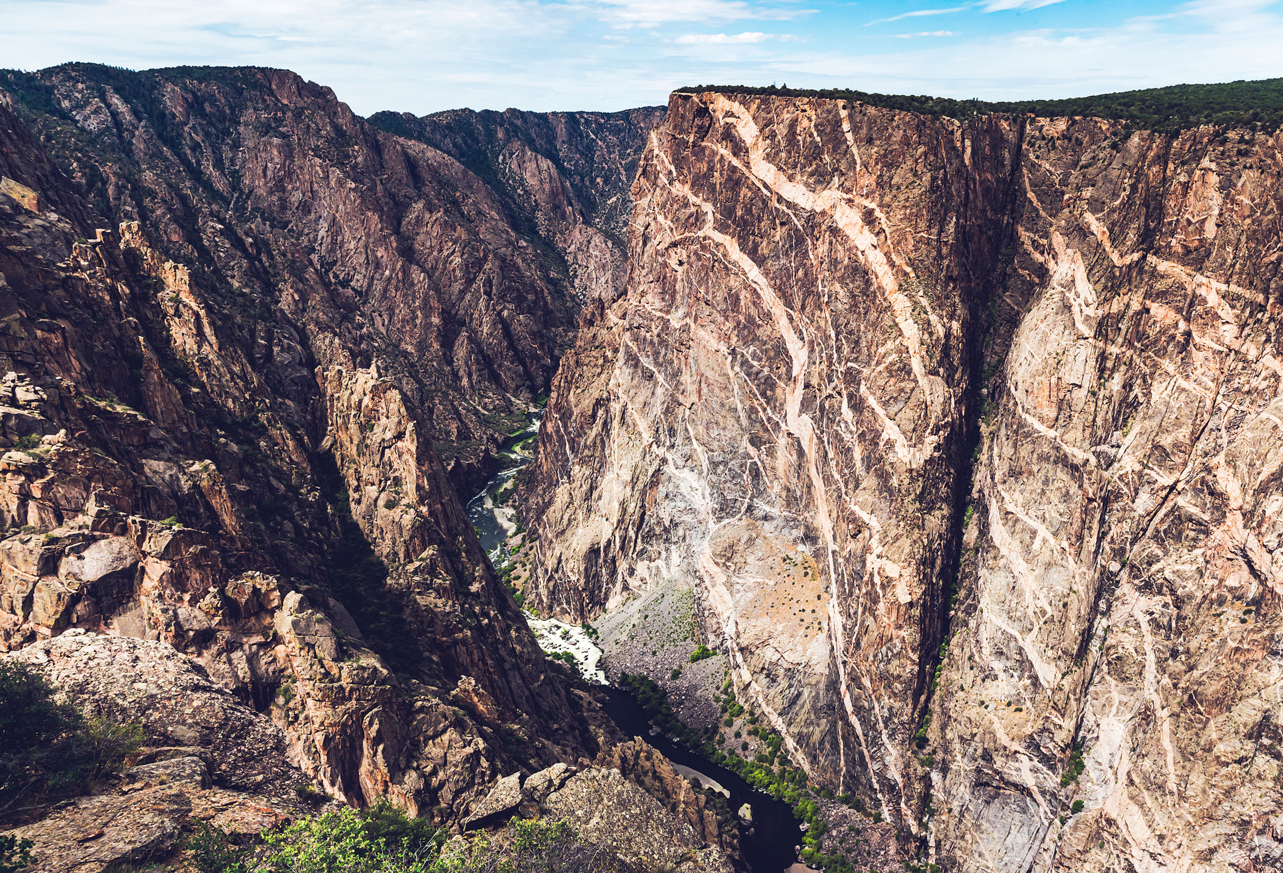 Black Canyon of the Gunnison - Painted Wall II