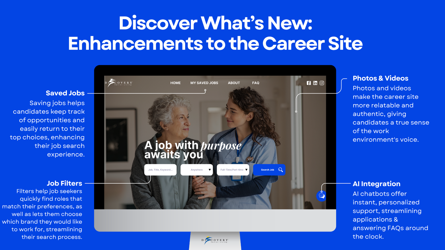 Enhancements Made to the Career Site