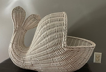 estate sale yarn basket