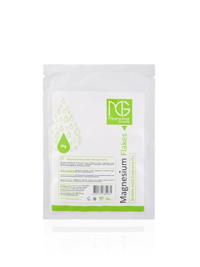 MG - Flakes Bubble Bath Cold & Flu 50g