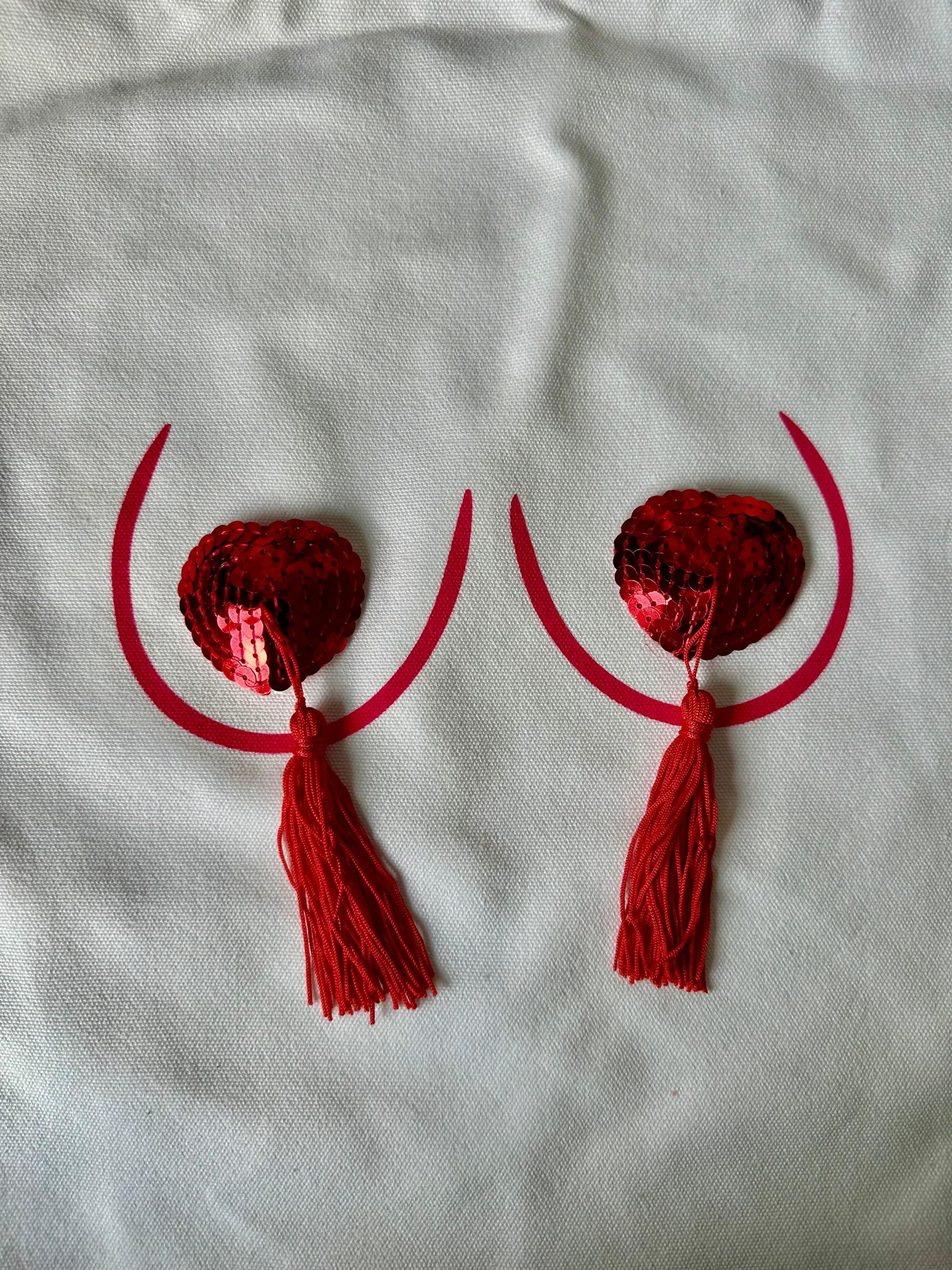 Nipple Tassels for your Boob bag