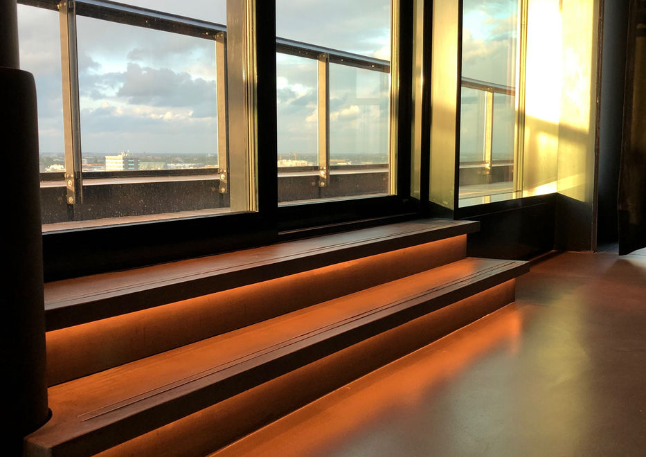 Interior Design, Steffen Henssler Ahoi, Vasen Design, Terrazzoböden, Wandgestaltung, Oberflächenveredelung, Raumgestaltung, Innenarchitektur, Waschbecken Design, Betonguss