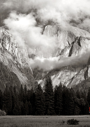 Half Dome in a Breaking Storm, Yosemite NP, edition of 60