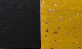 GRATALOUP - GR-P-000399 - Diptyque aux feuilles - mort et disparition