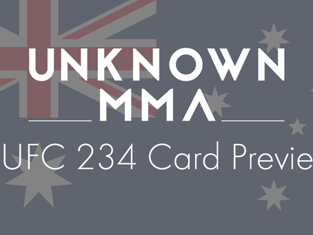 UFC 234 MAIN CARD PREVIEW