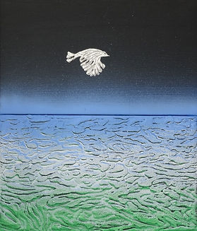 GRATALOUP - GR-P-000603 - Bird in flight - diptych