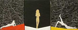 GRATALOUP - GR-P-000474 - Triptyque