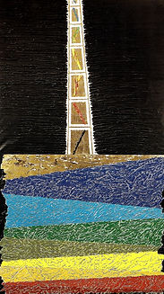 GRATALOUP - GR-P-000345 - Mineral awakening with ladder