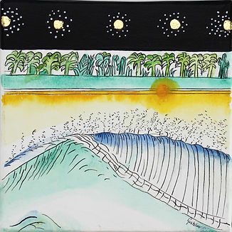 GRATALOUP - GR-P-000642 - Big wave