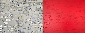 GRATALOUP - GR-P-000384 - Diptych with leaves II
