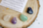 sagittarius crystal kit with sodalite, green aventurine, clear quartz and amethyst healing crystals