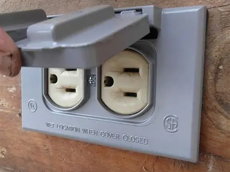 Should Exterior Electrical Outlets be Covered? The answer is YES!
