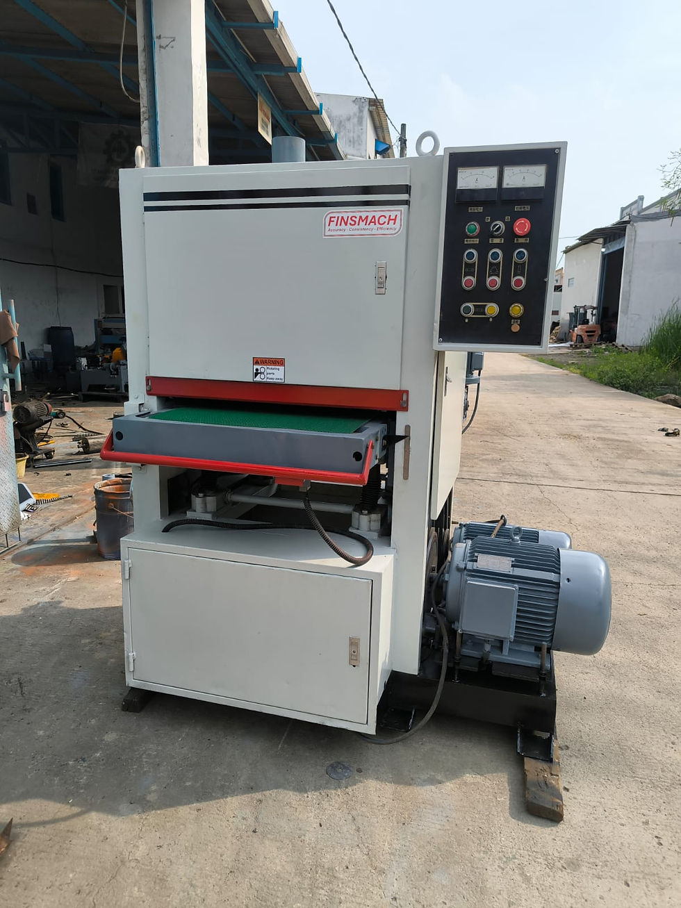 Thumbnail: Wide Belt Sander Double Head 600 MM For Finishing