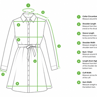 How to Measure a Women’s Dress Correctly at Home