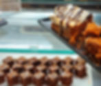 selection of delicious desserts