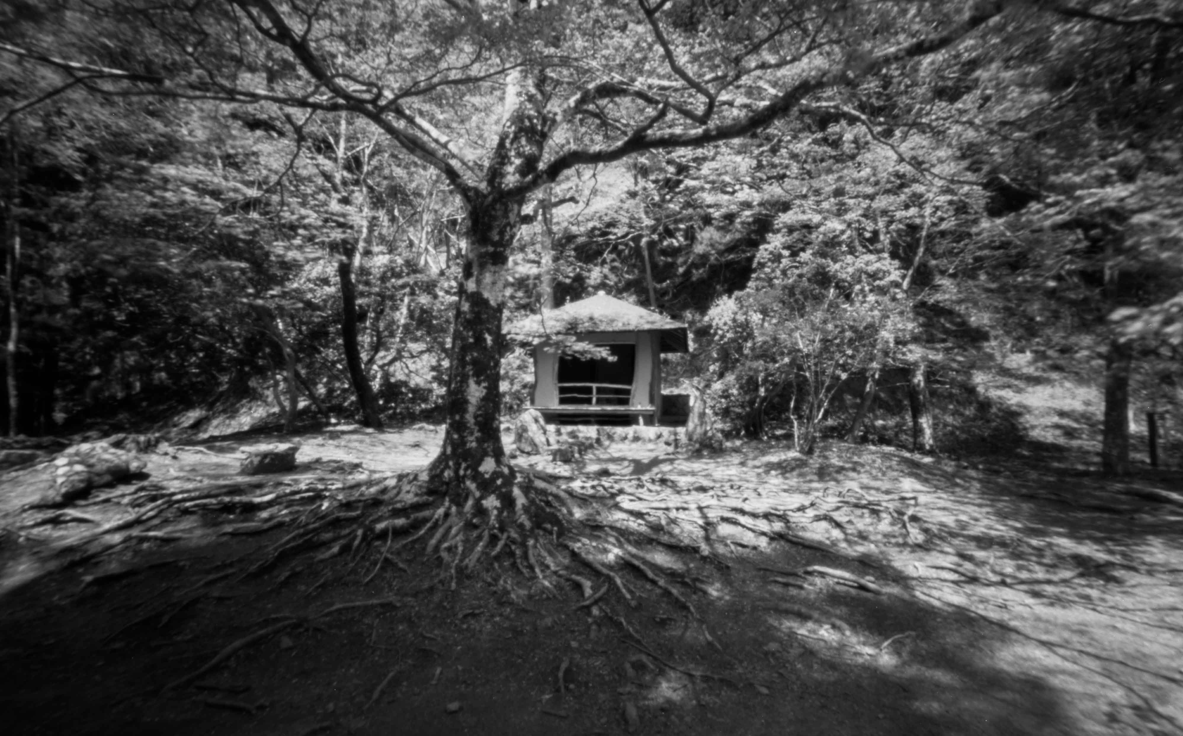 吉野 西行庵。