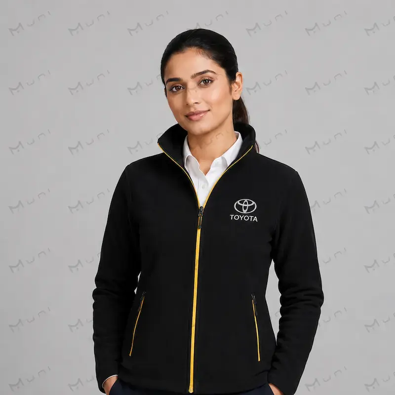 Black Lime jacket fabric India — corporate uniform | MUNI